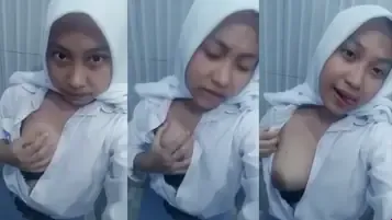 Jilbab ABG Pamer Memek Basah Buat Guru Penjas